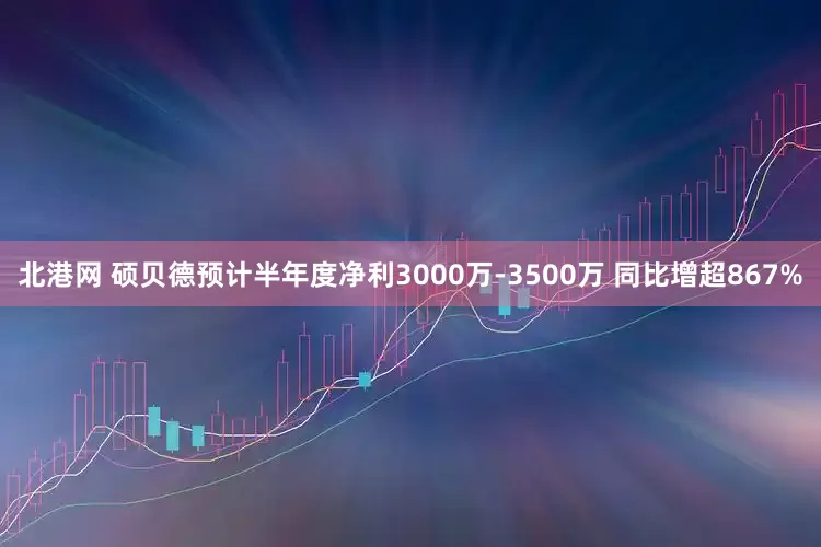 北港网 硕贝德预计半年度净利3000万-3500万 同比增超867%